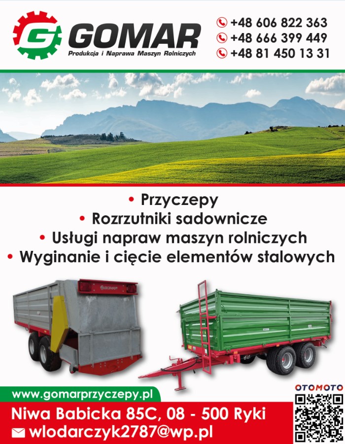 naprawa maszyn rolniczych DĘBLIN